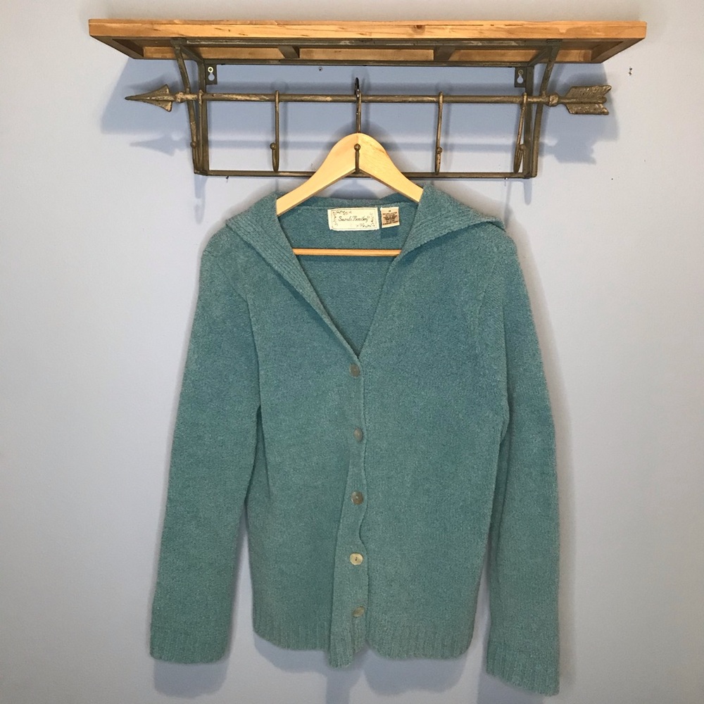 Sarah Bentley Blue Sweater